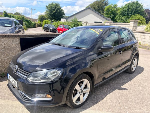 Volkswagen Polo Hatchback, Diesel, 2016, Black