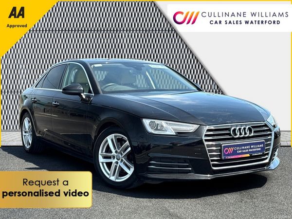 Audi A4 Saloon, Diesel, 2017, Black