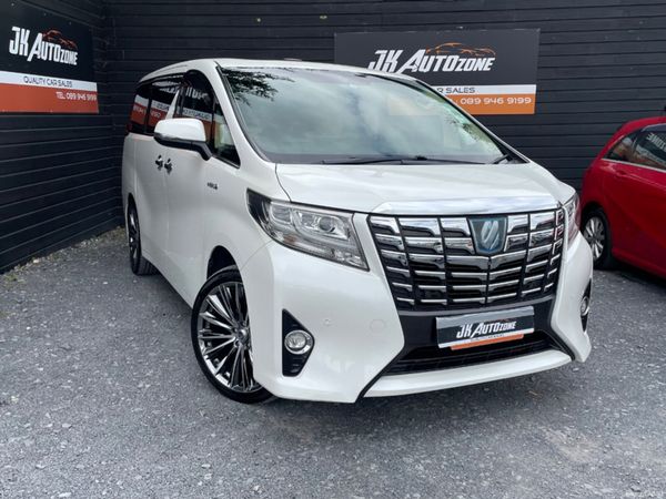 Toyota Alphard MPV, Petrol Hybrid, 2015, White