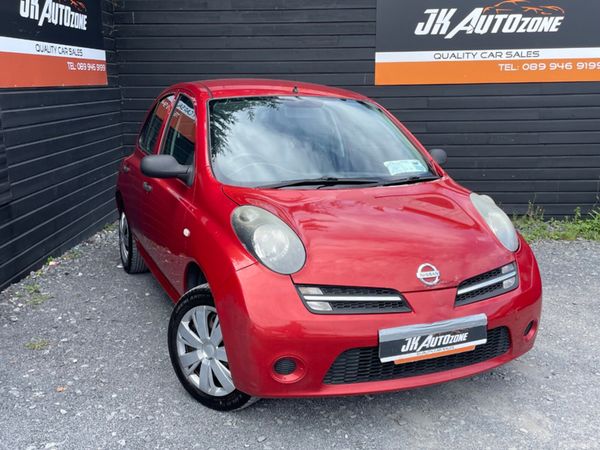 Nissan Micra Hatchback, Petrol, 2006, Red