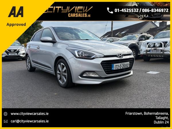 Hyundai i20 Hatchback, Petrol, 2017, Silver