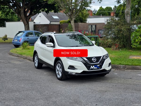Nissan Qashqai MPV, Petrol, 2018, White