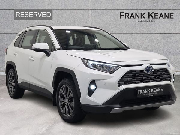 Toyota RAV4 SUV, Petrol Hybrid, 2024, White