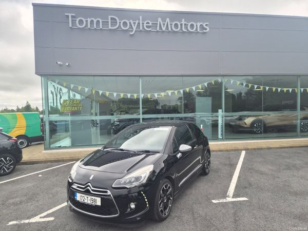 DS Automobiles DS 3 Hatchback, Petrol, 2017, Black