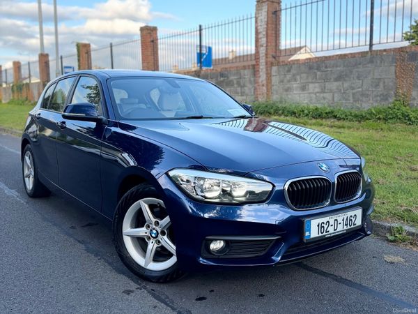 BMW 1-Series Hatchback, Diesel, 2016, Blue
