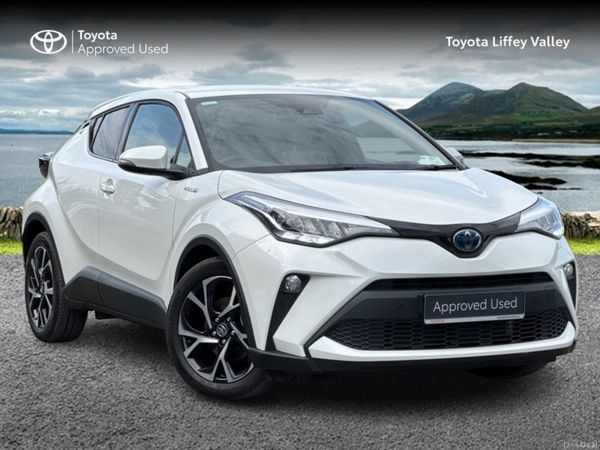 Toyota C-HR SUV, Petrol Hybrid, 2022, White