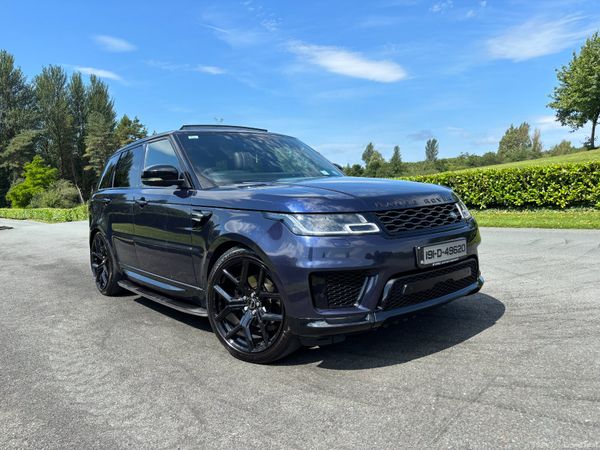 Land Rover Range Rover Sport SUV, Diesel, 2019, Blue