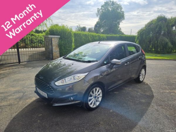 Ford Fiesta Hatchback, Petrol, 2017, Grey