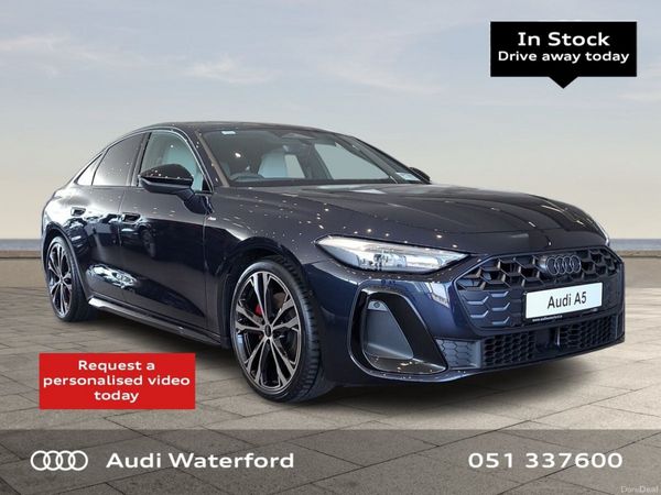 Audi A5 Saloon, Diesel, 2026, Blue