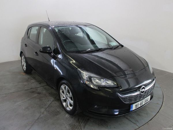Opel Corsa Hatchback, Petrol, 2016, Black