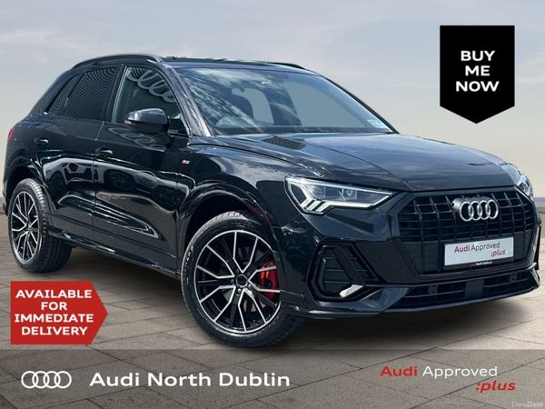 Audi Q3 SUV, Petrol Plug-in Hybrid, 2023, Black
