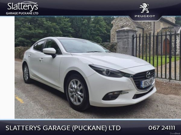 Mazda Mazda3 Saloon, Petrol, 2018, White
