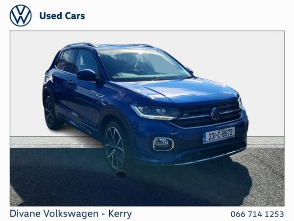 Volkswagen T-Cross SUV, Petrol, 2023, Blue