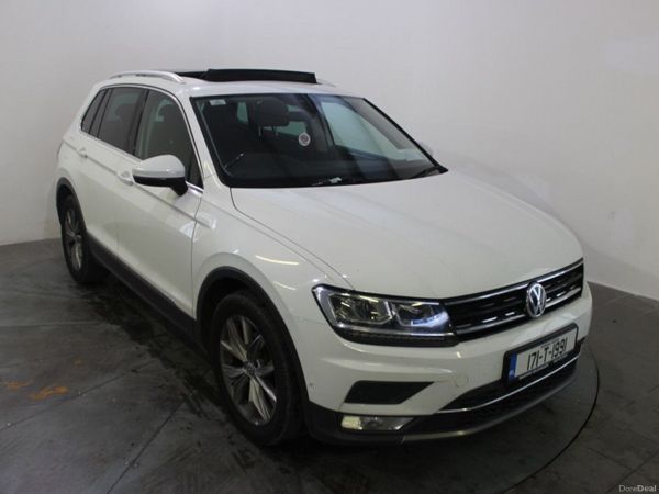 Volkswagen Tiguan SUV, Diesel, 2017, White