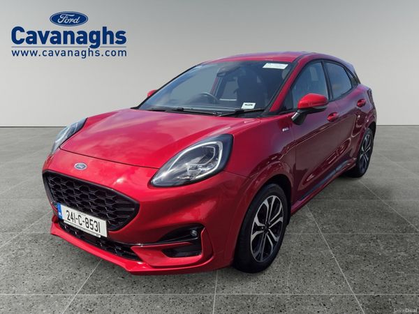 Ford Puma MPV, Petrol Hybrid, 2024, Red
