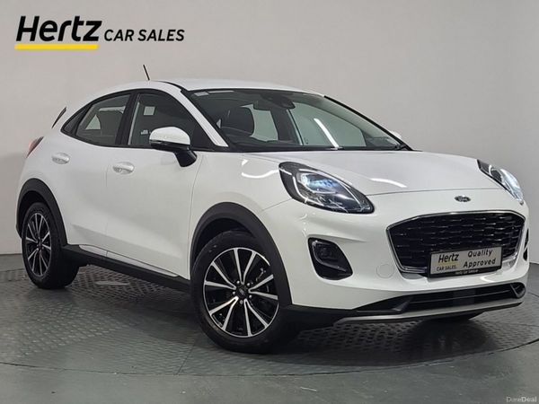 Ford Puma MPV, Petrol Hybrid, 2023, White