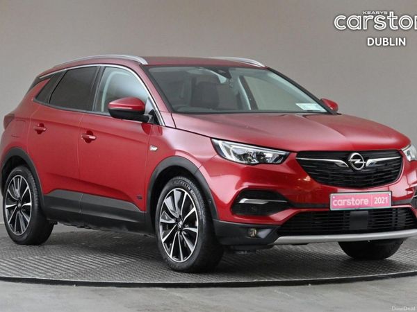 Opel Grandland X SUV, Petrol Plug-in Hybrid, 2021, Red