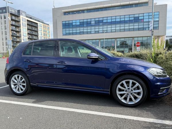 Volkswagen Golf Hatchback, Petrol, 2018, Blue