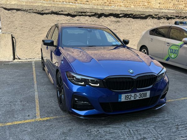 BMW 3-Series Saloon, Petrol Plug-in Hybrid, 2019, Blue