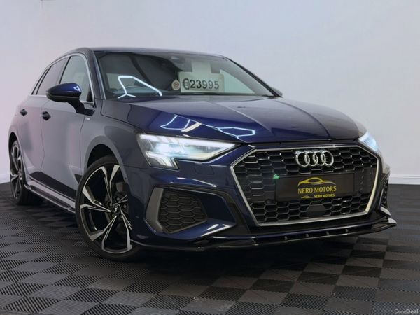 Audi A3 Hatchback, Petrol Plug-in Hybrid, 2021, Blue