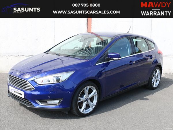 Ford Focus Hatchback, Petrol, 2017, Blue