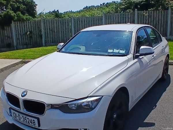 BMW 3-Series Saloon, Diesel, 2013, White