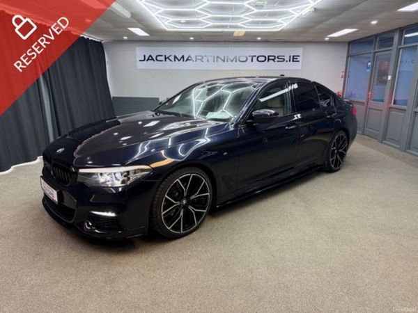 BMW 5-Series Saloon, Diesel, 2017, Black