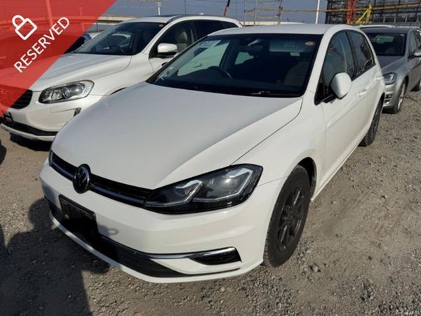 Volkswagen Golf Hatchback, Petrol, 2018, White