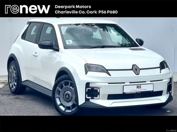 Renault 5 E-Tech Hatchback, Electric, 2026, White
