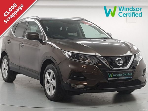 Nissan Qashqai MPV, Petrol, 2018, Brown