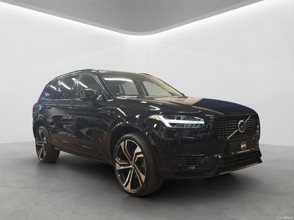 Volvo XC90 SUV, Petrol Plug-in Hybrid, 2024, Black