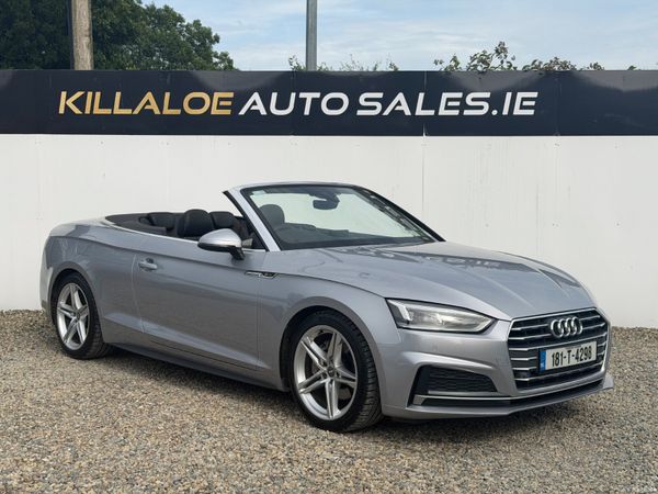 Audi A5 Convertible, Diesel, 2018, Silver