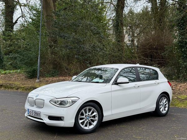 BMW 1-Series Hatchback, Petrol, 2014, White