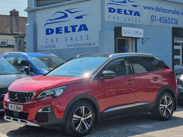 Peugeot 3008 SUV, Diesel, 2018, Red