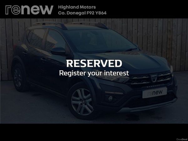 Dacia Sandero Stepway Hatchback, Petrol, 2022, Grey