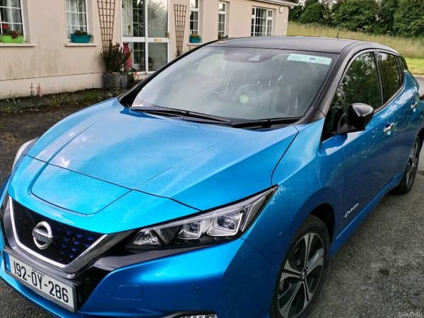 Nissan Leaf Hatchback, Electric, 2019, Blue