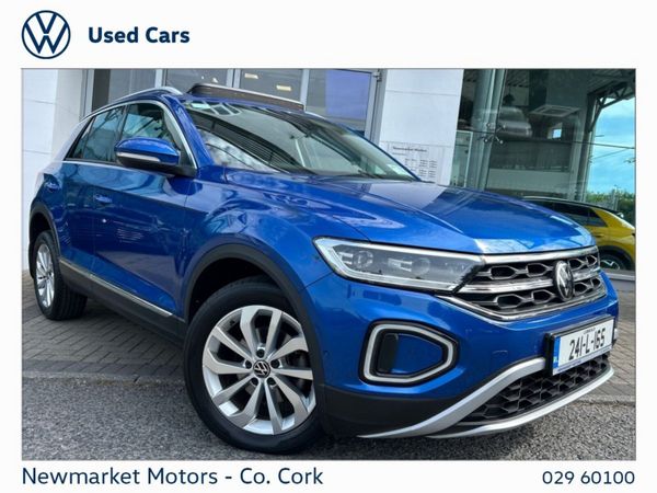 Volkswagen T-Roc SUV, Petrol, 2024, Blue