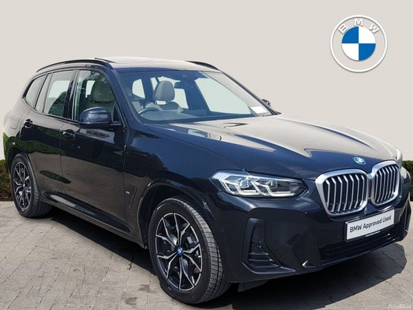 BMW X3 SUV, Petrol Plug-in Hybrid, 2024, Black