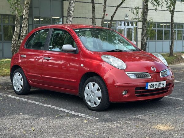 Nissan Micra Hatchback, Petrol, 2009, Red