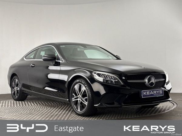 Mercedes-Benz C-Class Coupe, Petrol, 2019, Black