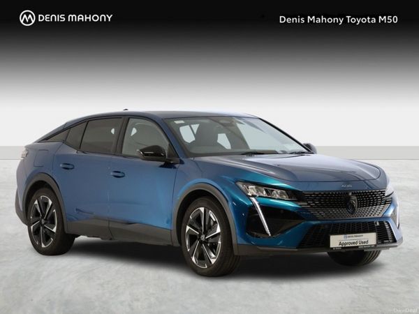 Peugeot 408 Hatchback, Petrol Plug-in Hybrid, 2024, Blue