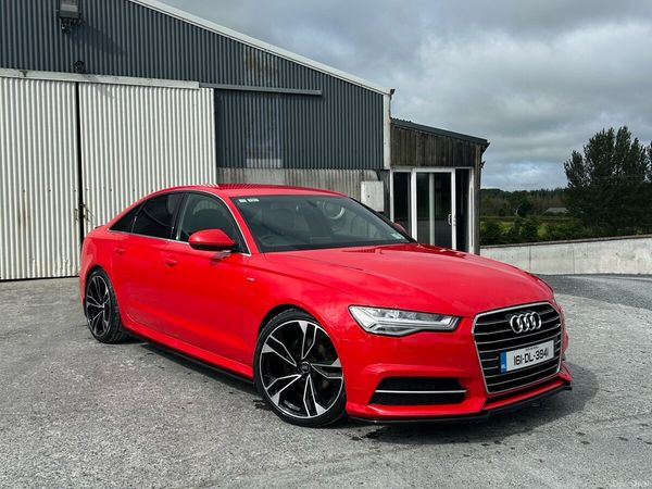 Audi A6 Saloon, Diesel, 2016, Red