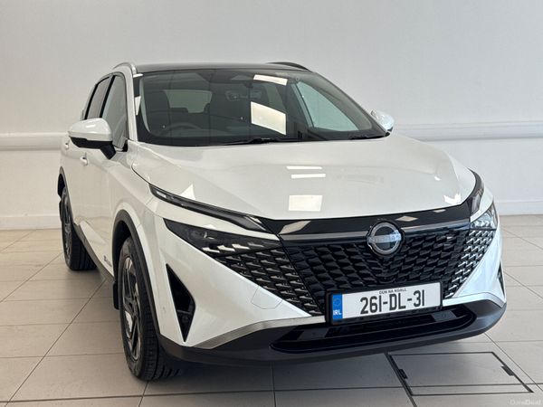 Nissan Qashqai MPV, Petrol Hybrid, 2026, White