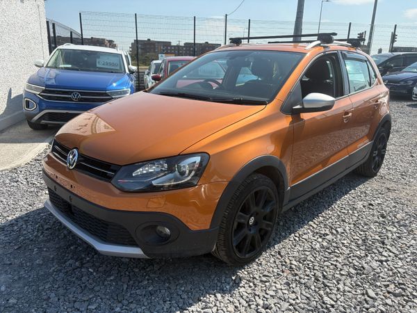 Volkswagen Polo Hatchback, Petrol, 2016, Orange
