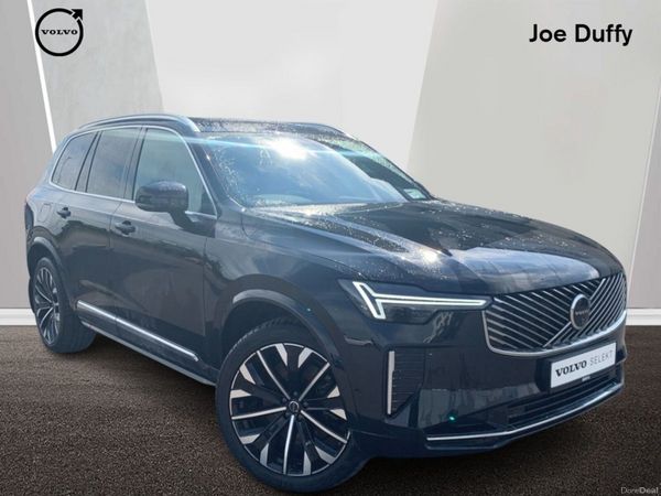 Volvo XC90 SUV, Petrol Plug-in Hybrid, 2025, Black