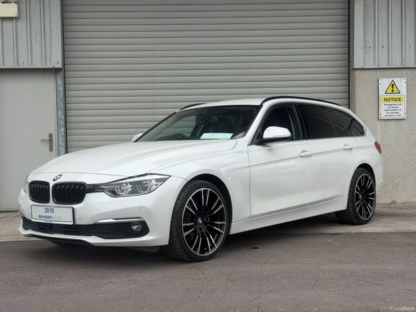 BMW 3-Series Estate, Diesel, 2019, White