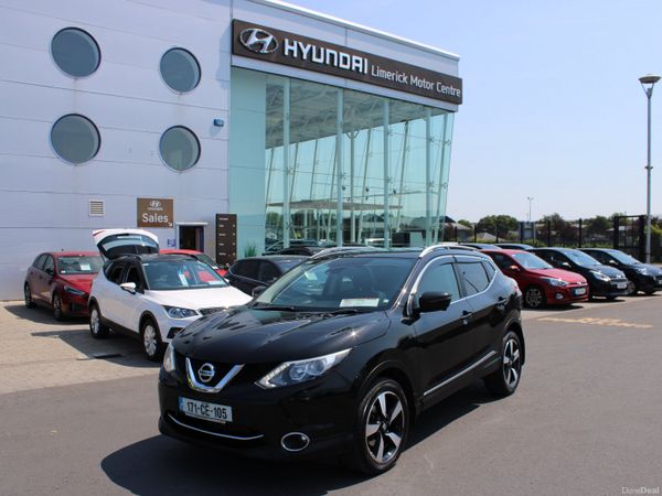 Nissan Qashqai SUV, Diesel, 2017, Black