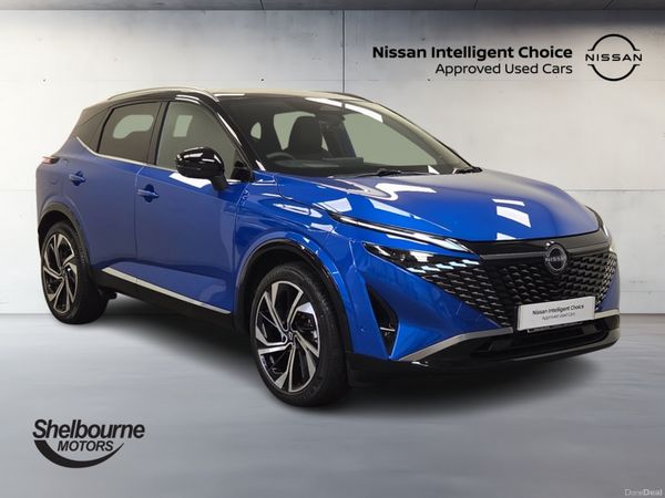 Nissan Qashqai Hatchback, Petrol Hybrid, 2026, Blue