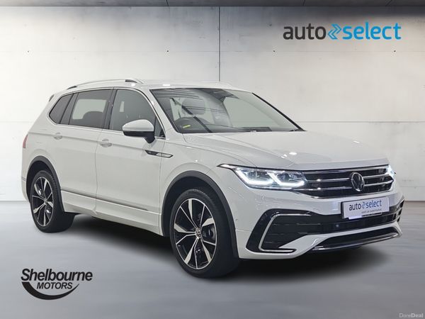 Volkswagen Tiguan Allspace Estate, Petrol, 2024, White
