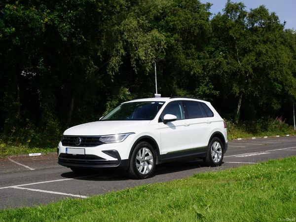 Volkswagen Tiguan SUV, Diesel, 2021, White